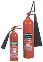 Carbon di oxide Extinguishers