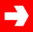 Supplementary sign arrow