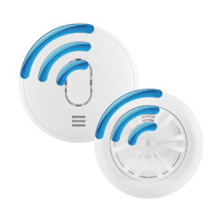 Radio-interlinked smoke alarms