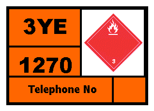 Hazchem Information Sign