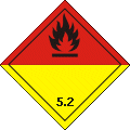 Organic peroxides sign